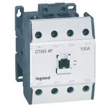 4-pole contactors CTX³ - without auxiliary contact - 100/65 A - 230 V~