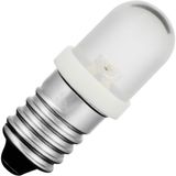 E10 Single Led T8.5x28 230V 3mA AC/DC Water Clear White 20Khrs