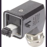 RJI IP67 DATA PLUG metal angl HAN3M COMP