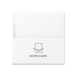 Key card holder f. push-button insert A590CARDWWM