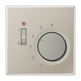 Centre plate for room thermostat insert ESTR231PL