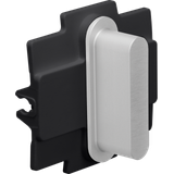 Niko Rocker for single switch functions, alu grey