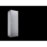 Free-standing enclosure system, 600x1800x500 mm, Stainless Steel, mounting plate