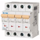 Miniature circuit breaker (MCB), 13 A, 4p, characteristic: B