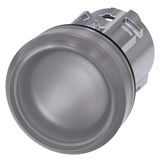 Indicator light, 22 mm, round, metal, shiny, clear, lens, smooth, with laser  3SU1051-6AA70-0AA0-Z Y10