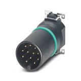 Flush-type connector