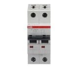 ST201M-C2NA Miniature Circuit Breaker - 2P - C - 2 A