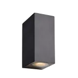 ZORA-LED Wall Light 2xGU10/5W L9 W6.5 H15cm Black