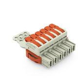 832-1106/314-000 1-conductor female connector; lever; Push-in CAGE CLAMP®