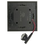 LED RF Controller Mono - wall transmitter black