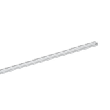 Surface-mount aluminium profile for 1 LED-strip, flaches U-Profil SMALL, Länge 2m