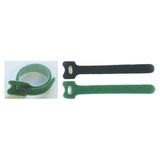 Hook and loop cable ties green 210x 16 mm 262766