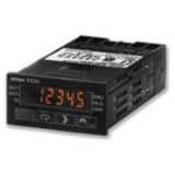 Digital panel meter, DIN48x24 mm, DC voltage/current + NPN input, 3x N
