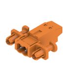 PCB plug-in connector (wire connection), 5.08 mm, Number of poles: 2, 