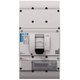 NZM3 PXR25 circuit breaker - integrated energy measurement class 1, 800A, 4p, variable, Screw terminal, earth-fault protection, ARMS and zone selectiv