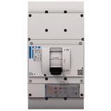 NZM4 PXR20 circuit breaker, 1250A, 3p, Screw terminal, earth-fault protection