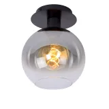 Lucide MARIUS - Flush ceiling light - 1xE27 - Black