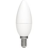 LED SMD Bulb - Candle C35 E14 5.5W 470lm CCT 2700—2200K Opal 220°  - Dimmable