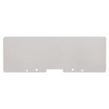 Partition plate (terminal), End and intermediate plate, 230 mm x 80 mm