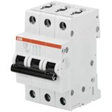 S203-C2 Miniature Circuit Breaker - 3P - C - 2 A