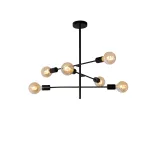 LESTER Ceiling light 59/59/85 cm E27/60W Black