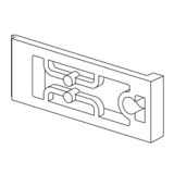 Modicon M172 Performance 12 clips-on lock for Panel Mounting