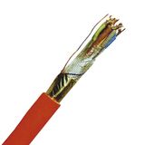 Fire Alarm Cable JE-H(ST)H 2x2x0,8 E90 BMK red, halogenfree