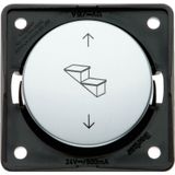Rev polarity push-button, 4 con, impr for steps, Integro - mod ins, po