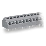 PCB terminal block;2.5 mm²;Pin spacing 5/5.08 mm;gray