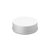 Replacement cover, plastic glass D 262 H 88 colour: white