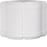 External corner adjustable for wall trunking BRN 70x110mm of PVC in pu