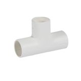 Tee IP40 Ø25mm - white RAL9010 antimicrobial