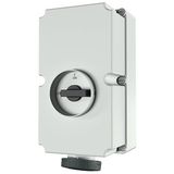 Mennekes Wall mounted recept., 125A4p7h500V, IP67 5690A