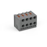 252-304 2-conductor female connector; push-button; PUSH WIRE®