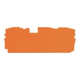 2010-1392 End and intermediate plate; 1 mm thick; orange