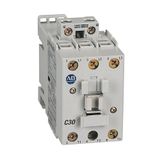 Contactor, IEC, 30A, 3P, 24VDC Electronic Coil, Integrated Diode