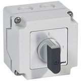 Cam switch - on/off switch - PR 12 - 3P - 16 A - 3 contacts - box 76x76 mm