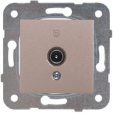 Karre Plus-Arkedia Bronze TV Socket Unresisting