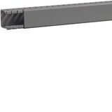 Slotted panel trunking without holes made of PVC BA6 30x25mm stone gre