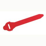 Self-locking cable ties 16 x 300mm tightening max ø 80mm red