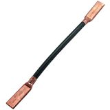 Copper cable earthing bridge NYY-O, lug on both ends 80X30mm L 500mm
