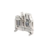 D4/6,ADO,EX, TERMINAL BLOCK, FEED THROUGH, GREY, 6MM SPACING, 6X45X41MM, SCREW CLAMP