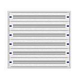 Modular chassis 4-18K, 6-rows, complete