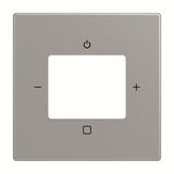 8252-866-101-500 Cover plate with legend Radio 0 gang stainless steel - Pure Stainless Steel
