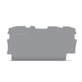 2000-1391 End and intermediate plate; 0.7 mm thick; gray
