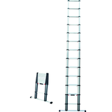 Telescopic ladder aluminum 3.8 m