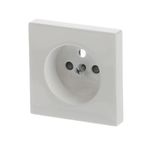 20 EUC-212-507 Cover Plates (partly incl. Insert) Protective Contact (SCHUKO) white - Busch-Duro 2000