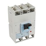 MCCB DPX³ 1600 - thermal magnetic release - 3P - Icu 100 kA (400 V~) - In 800 A