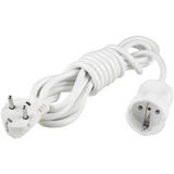 Accessories White Earthed Extention Cable 5 meter