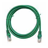 Patchcord RJ45 shielded Cat.6a 10GB, LS0H, green,  0.5m